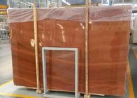 پلات های چوبی سنگی قرمز سنگ های طبیعی پانل های سفارشی 2.69g / cm3 تراکم