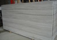 چین پرلینو بیگانگ Guizhou سفید Serpeggiante چوب خط Vein چوبی نقره ای بژ سفید خاکستری سفید کاشی سنگ مرمر سنگی