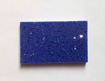 رنگ کریستال سنگ کوارتز جدید countertops با شیشه آینه تولید فرآیند