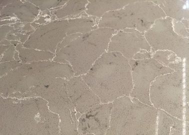 QS515 رگه های سنگ مرمر مصنوعی کوارتز سنگ برای غرور کانتینر